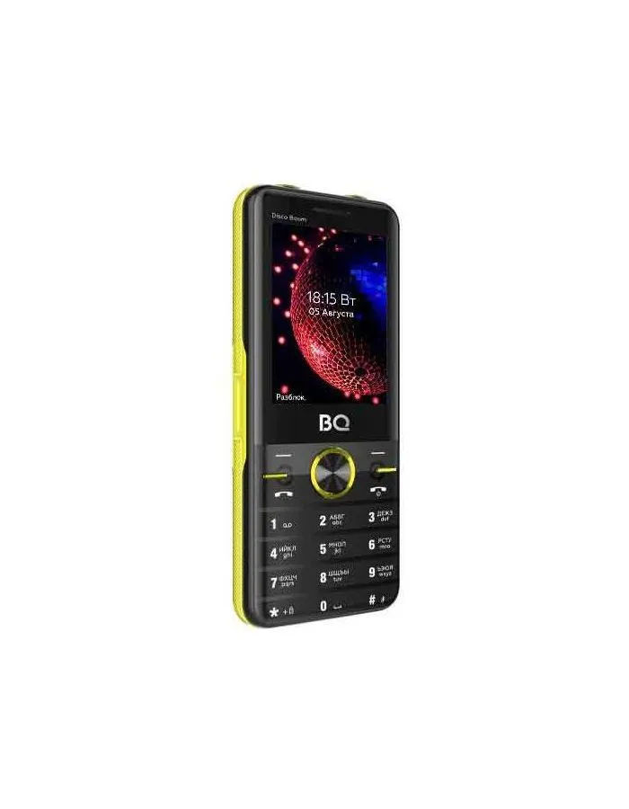 Мобильный телефон BQ 2842 Disco Boom Black Yellow - фото 3