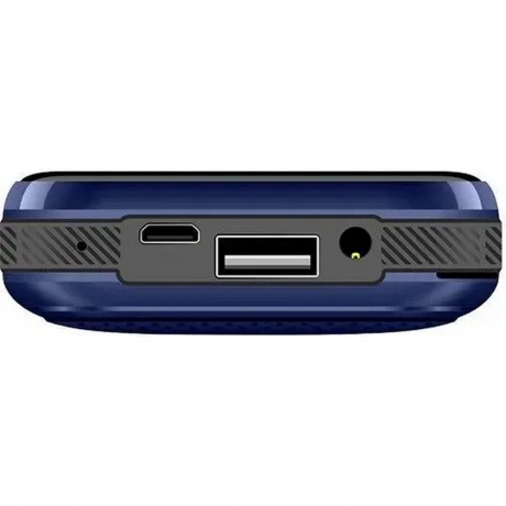 Мобильный телефон BQ 2842 Disco Boom Blue Black - фото 4