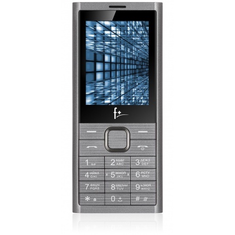 Мобильные телефон F+ B280 Dark Grey - фото 2