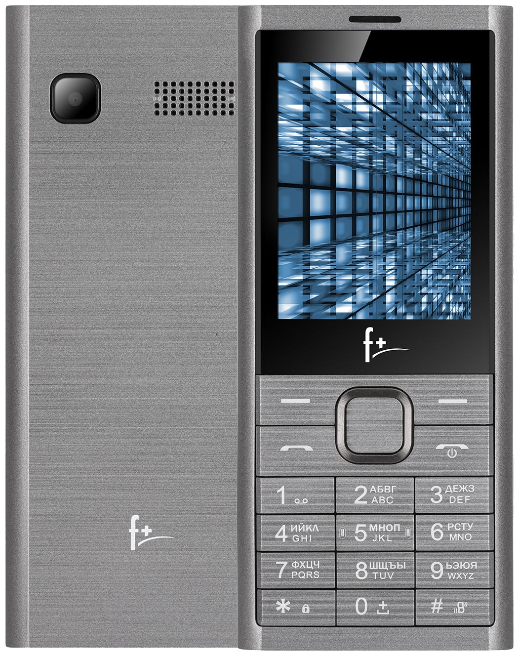 Мобильные телефон F+ B280 Dark Grey мобильные телефон f240l light blue