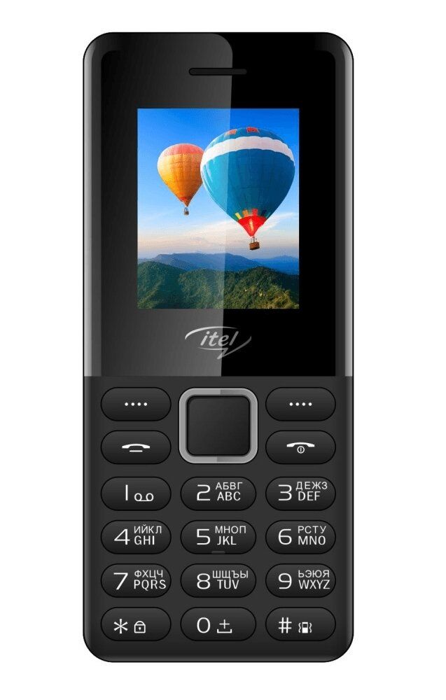 цена Мобильный телефон Itel it2163N Dual Sim Black
