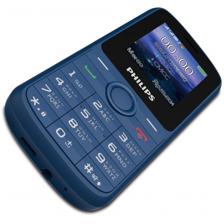 Мобильный телефон Philips E2101 Xenium синий - фото 5