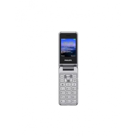 Мобильный телефон Philips E2601 Xenium серебристый - фото 1