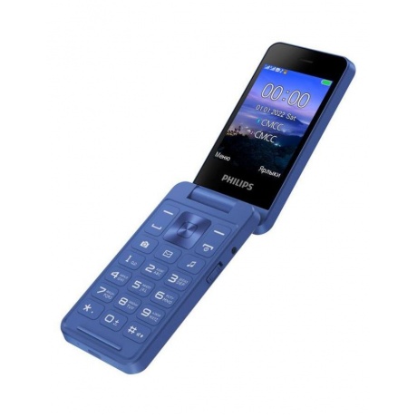 Мобильный телефон Philips E2602 Xenium синий - фото 2