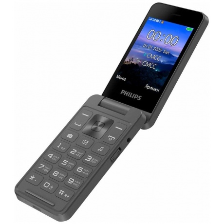 Мобильный телефон Philips E2602 Xenium темно-серый - фото 3