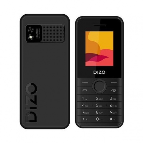 Мобильный телефон Dizo Star 200 Black - фото 1