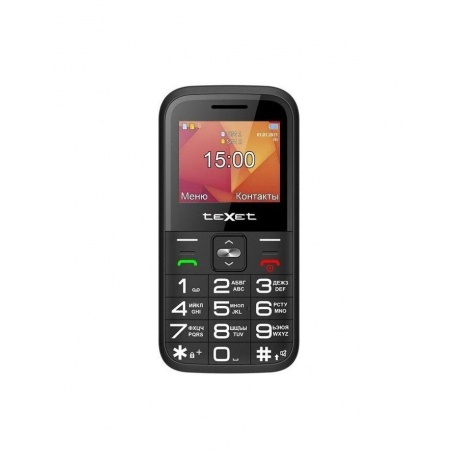 Мобильный телефон teXet TM-B418 Black - фото 2