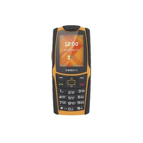 Мобильный телефон teXet TM-521R Black-Orange - фото 2