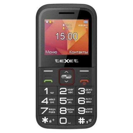 Мобильный телефон teXet TM-B418 Red - фото 2