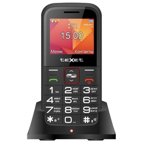 Мобильный телефон teXet TM-B418 Red - фото 4