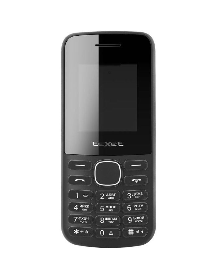 Мобильный телефон teXet TM-117 Black чехол mypads fondina coccodrillo для texet tm b128