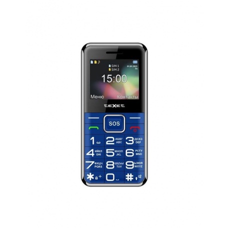 Мобильный телефон teXet TM-B319 Blue - фото 2