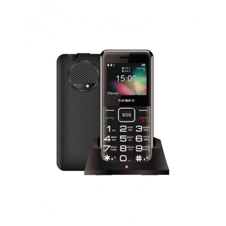 Мобильный телефон teXet TM-B319 Black - фото 1