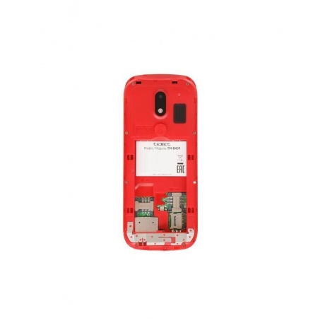 Мобильный телефон teXet TM-B409 Black-Red - фото 5