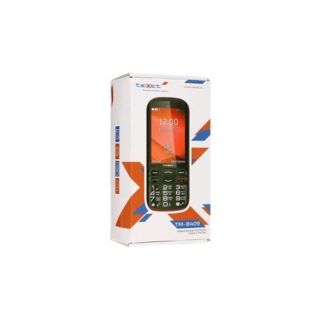 Мобильный телефон teXet TM-B409 Black-Red - фото 8