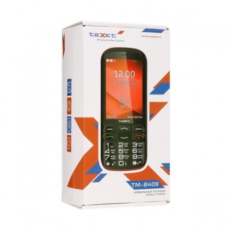 Мобильный телефон teXet TM-B409 Black-Red - фото 9