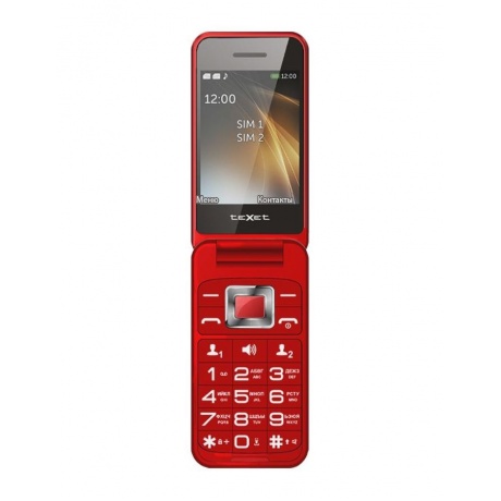Мобильный телефон teXet TM-B419 Red - фото 1