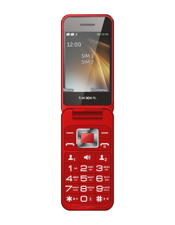 Мобильный телефон teXet TM-B419 Red чехол mypads fondina bicolore для texet tm 5017