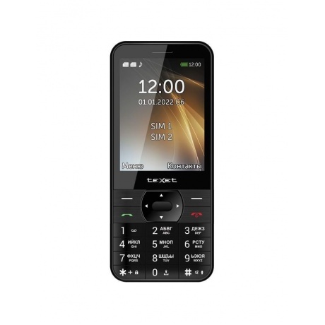 Мобильный телефон teXet TM-423 Black - фото 2