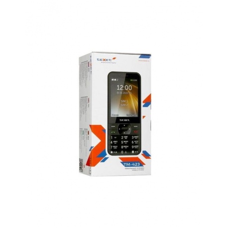 Мобильный телефон teXet TM-423 Black - фото 10