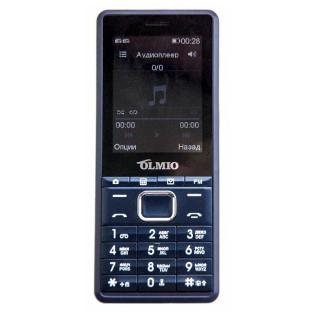 Мобильный телефон Olmio A25 (синий-черный) - фото 2
