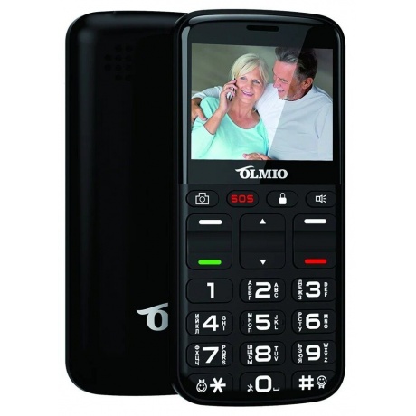 Мобильный телефон Olmio C27 Olmio (черный) - фото 1