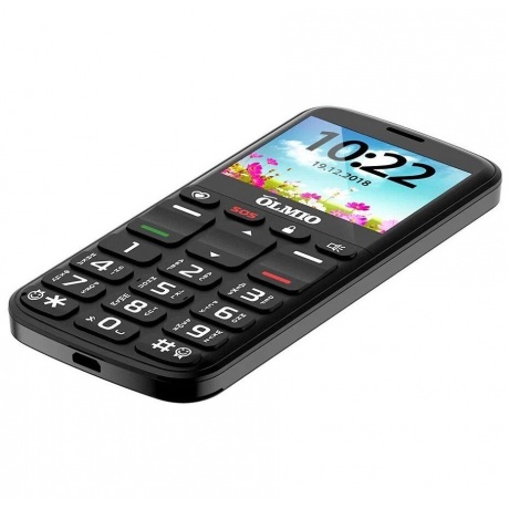 Мобильный телефон Olmio C27 Olmio (черный) - фото 3
