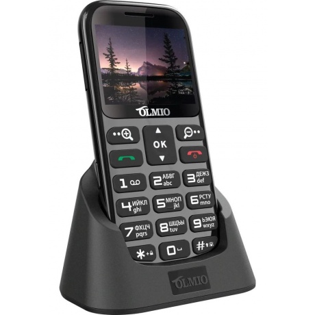 Мобильный телефон Olmio C37 Olmio (черный) - фото 1