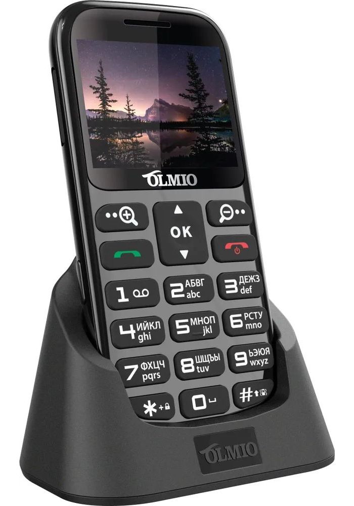Мобильный телефон Olmio C37 Olmio (черный)