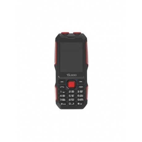 Мобильный телефон Olmio X02 Olmio (черный-красный) - фото 3