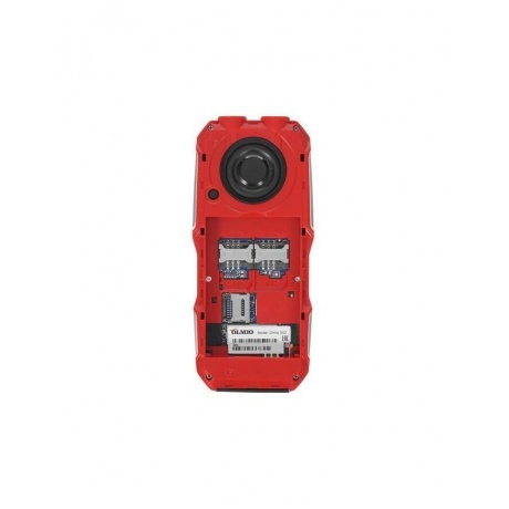 Мобильный телефон Olmio X02 Olmio (черный-красный) - фото 10