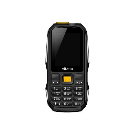 Мобильный телефон Olmio X04 Olmio (черный-оранжевый) - фото 3