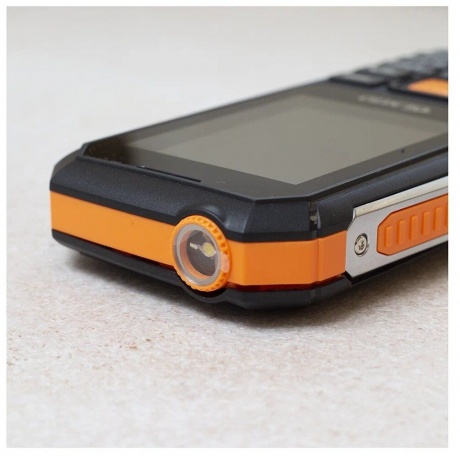 Мобильный телефон Olmio X04 Olmio (черный-оранжевый) - фото 9