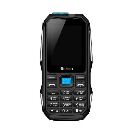 Мобильный телефон Olmio X04 Olmio (черный-синий) - фото 3