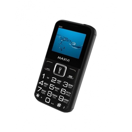 Мобильный телефон Maxvi B200 Black - фото 2