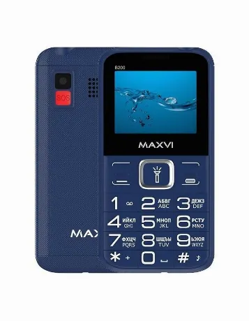 Мобильный телефон Maxvi B200 Blue