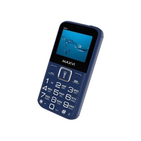 Мобильный телефон Maxvi B200 Blue - фото 3