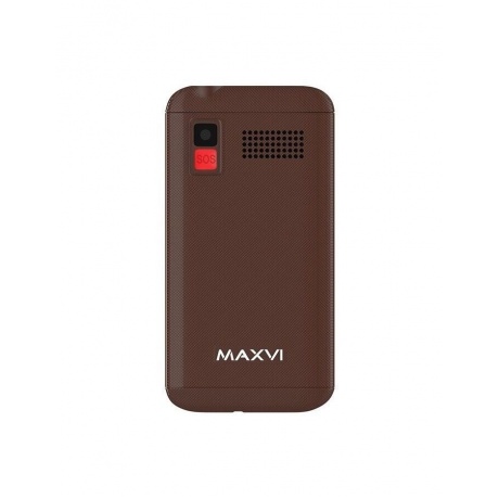 Мобильный телефон Maxvi B200 Brown - фото 2