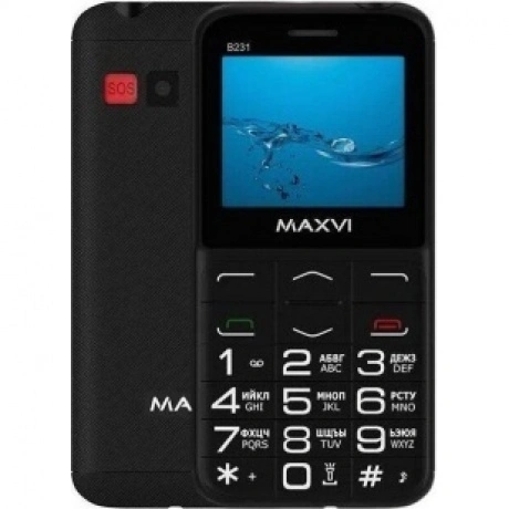 Мобильный телефон Maxvi B231 Black