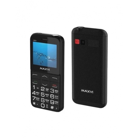 Мобильный телефон Maxvi B231 Black - фото 11
