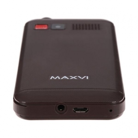 Мобильный телефон Maxvi B231 Brown - фото 13