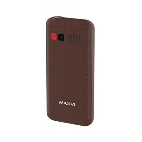 Мобильный телефон Maxvi B231 Brown - фото 3