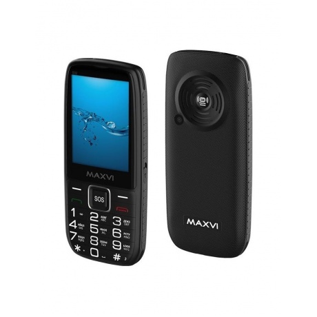 Мобильный телефон Maxvi B32 Black - фото 1