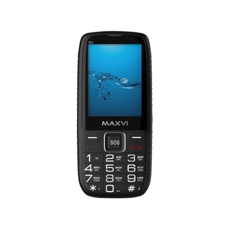 Мобильный телефон Maxvi B32 Black - фото 2