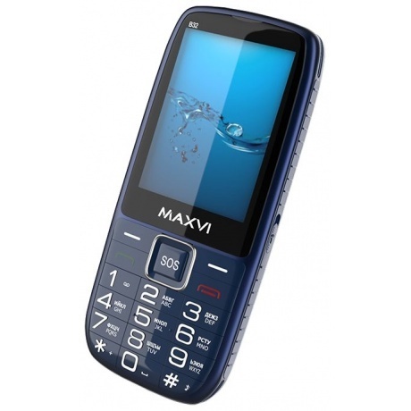 Мобильный телефон Maxvi B32 Blue - фото 3
