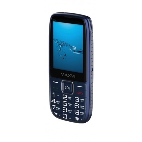 Мобильный телефон Maxvi B32 Blue - фото 10