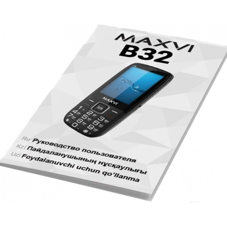 Мобильный телефон Maxvi B32 Red - фото 25