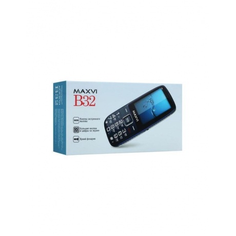 Мобильный телефон Maxvi B32 Red - фото 19
