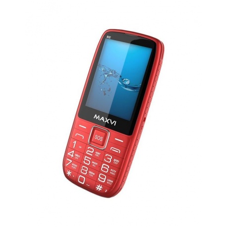 Мобильный телефон Maxvi B32 Red - фото 3
