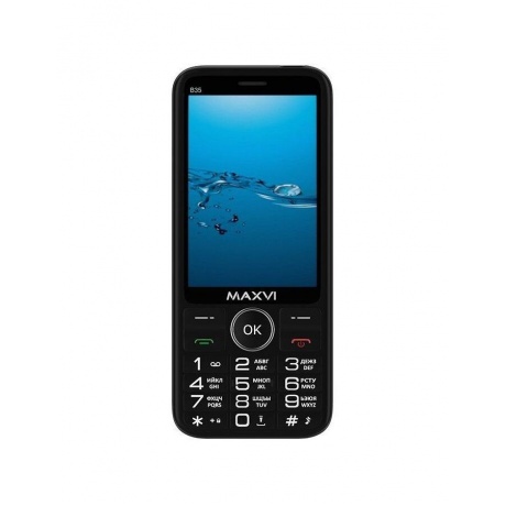 Мобильный телефон Maxvi B35 Black - фото 2